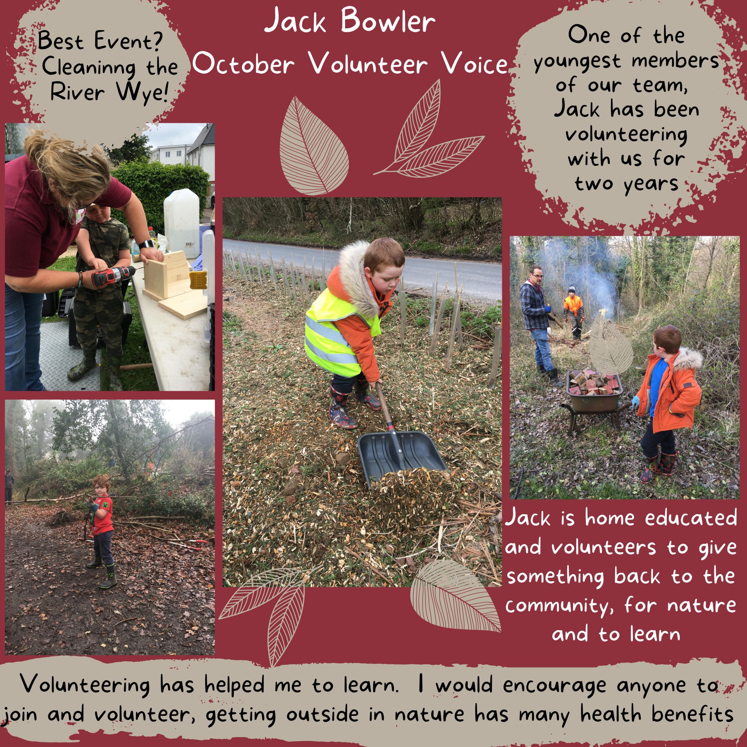 Volunteer Voice October – Jack Bowler | Chiltern Rangers
