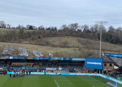 WWFC with Sands Bank in background