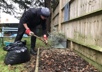 Garden work